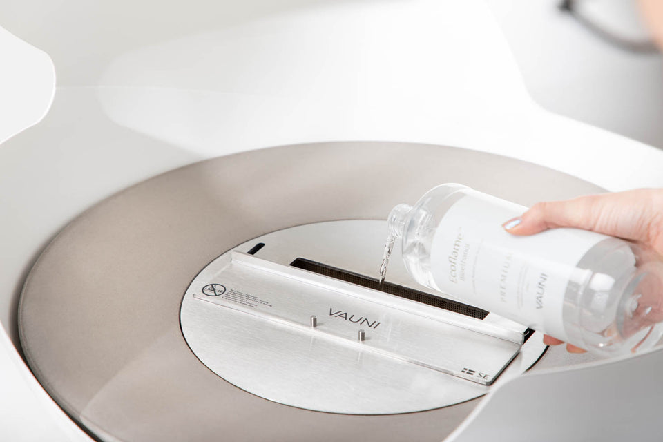 Högkvalitativt bioetanol spisbränsle hos Vauni